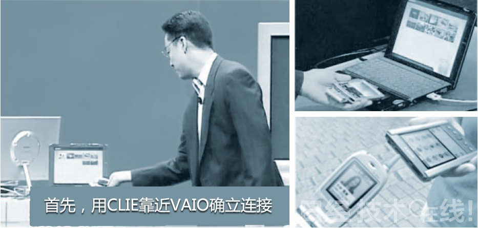 图2：在COMDEX FALL 2001上公开的“FEEL”