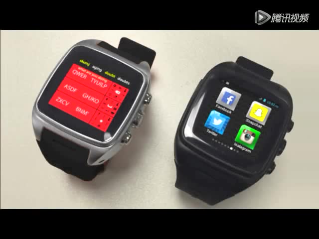 这款智能手表能让你不费力地在上面打字截图