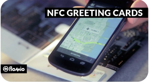 在贺卡中加入标签告知地址