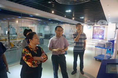  物品编码中心陈洁调研国家射频识别产品质检中心