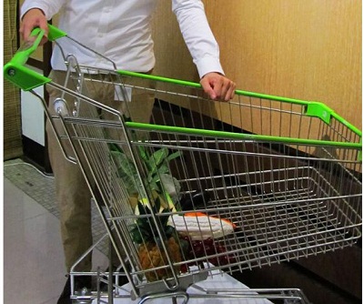 台湾大学生设计RFID电子购物车减少商场排队买单