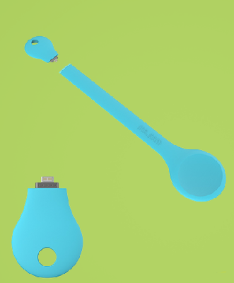 新式NFC智能盐勺亮相 查看手机控制每天食盐摄入量