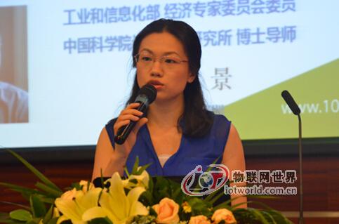 Z-wave联盟中国代表Wendy女士大会发表致辞