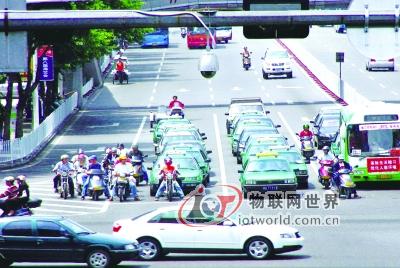 中国电信全球眼广泛应用于城市道路交通监控