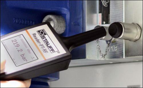 Stauff 推出RFID液压压力测量系统