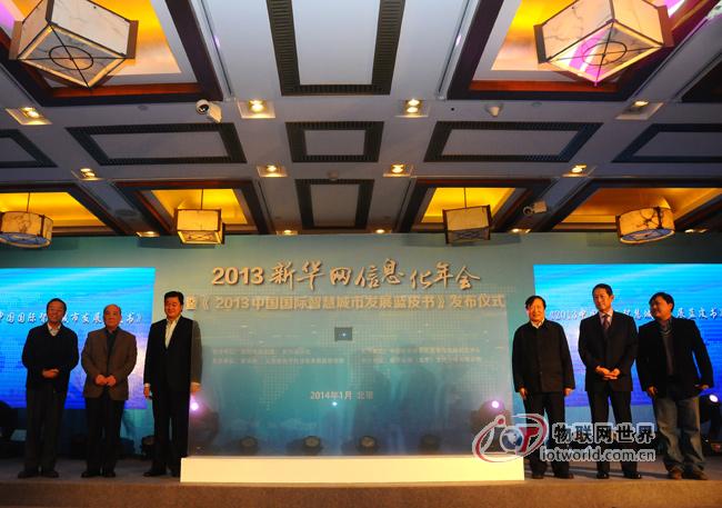 新华网总裁田舒斌与多位著名专家共同启动发布仪式