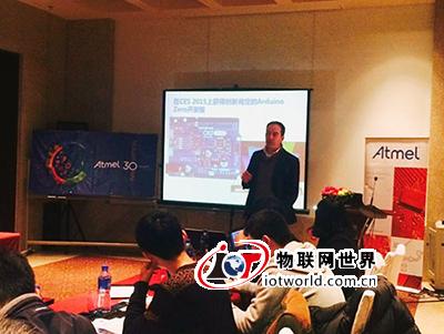 Sander:Ateml强势进军物联网 为创客服务 物联网世界网