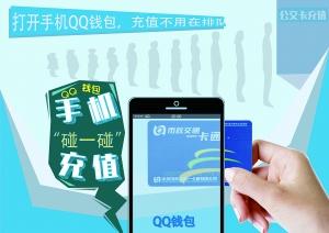 北京接入QQ钱包 NFC功能让公交充值实现“秒付”