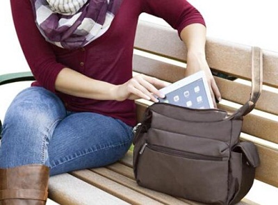 TRAVELON推防盗背包  内建RFID防个资读取系统