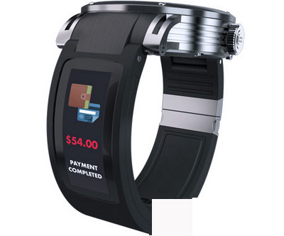 Kairos智能手表增加基于HCE技术的NFC支付功能
