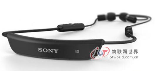 索尼颈戴式NFC蓝牙耳机SBH80