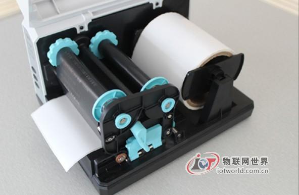 首创商用打印机侧翻盖设计 博思得Q8条码打印机评测