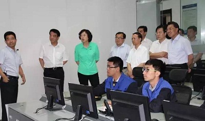 7月7日，山东省副省长王书坚一行9人在威海市委副书记、市长张惠，副市长徐连新、高区党工委书记刘伟、副书记王政玉以及相关部门负责人的陪同下，来到北洋集团调研，先后参观了云计算中心和智慧城市展览馆。北洋集团副总经理孙忠周、赵坤鹏、范永忠接待。