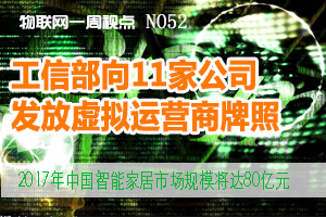 物联网一周视点 NO52