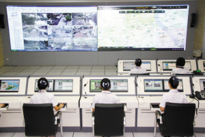 宁波市智慧城管中心智慧大厅