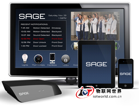 EchoStar推 Sage家庭自动化 电视机也当控制面板 物联网世界网